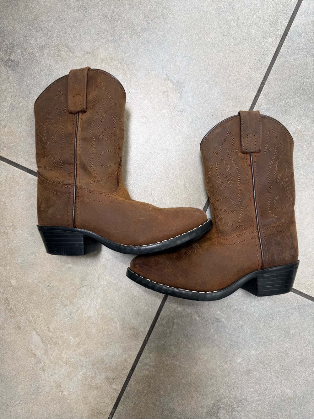 Like New Masterson Boot Co. Kids Cowboy Boots Toddler Size 12
